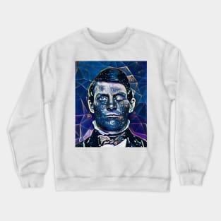 Phineas Gage Portrait | Phineas Gage Artwork 5 Crewneck Sweatshirt